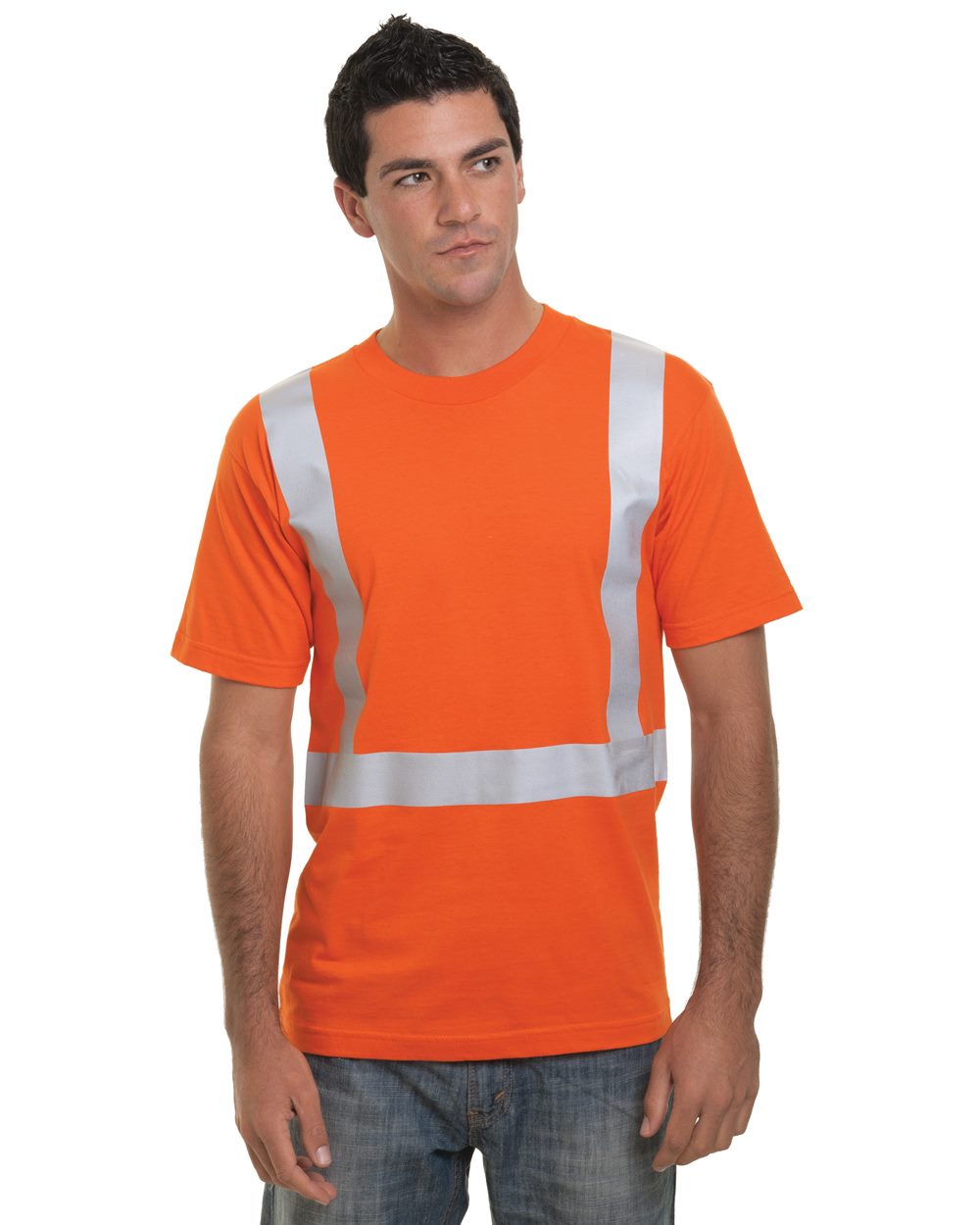 Bayside Unisex USA-Made High Visibility T-Shirt - 3751