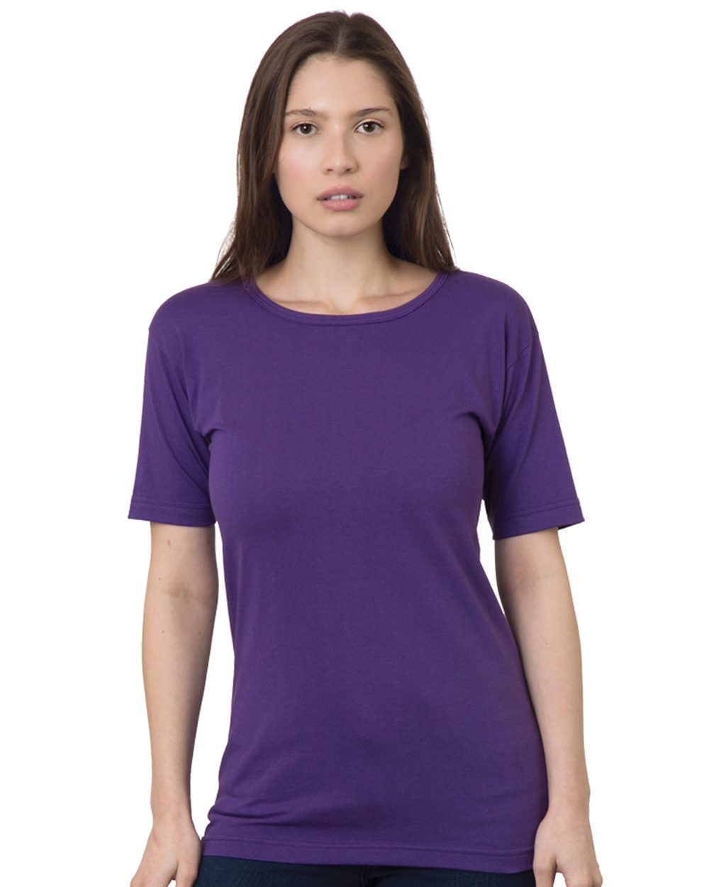 Bayside Women's USA-Made Scoop Neck T-Shirt - 3300