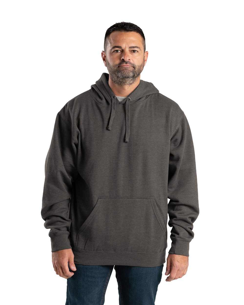 Berne Apparel Men's Tall Signature Sleeve Hooded Saweatshirt - SP401T