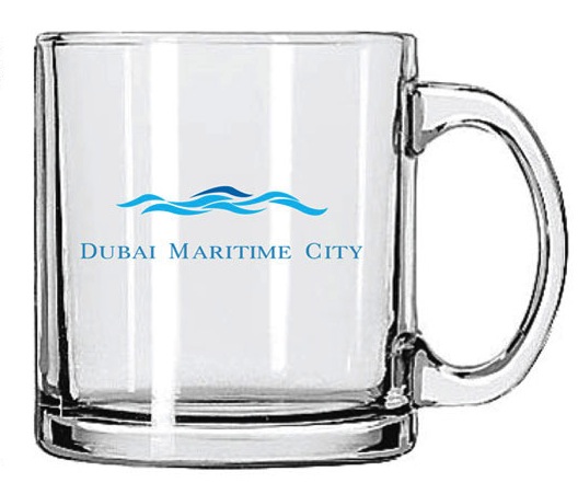Beverage Glass Mug - 13 Oz