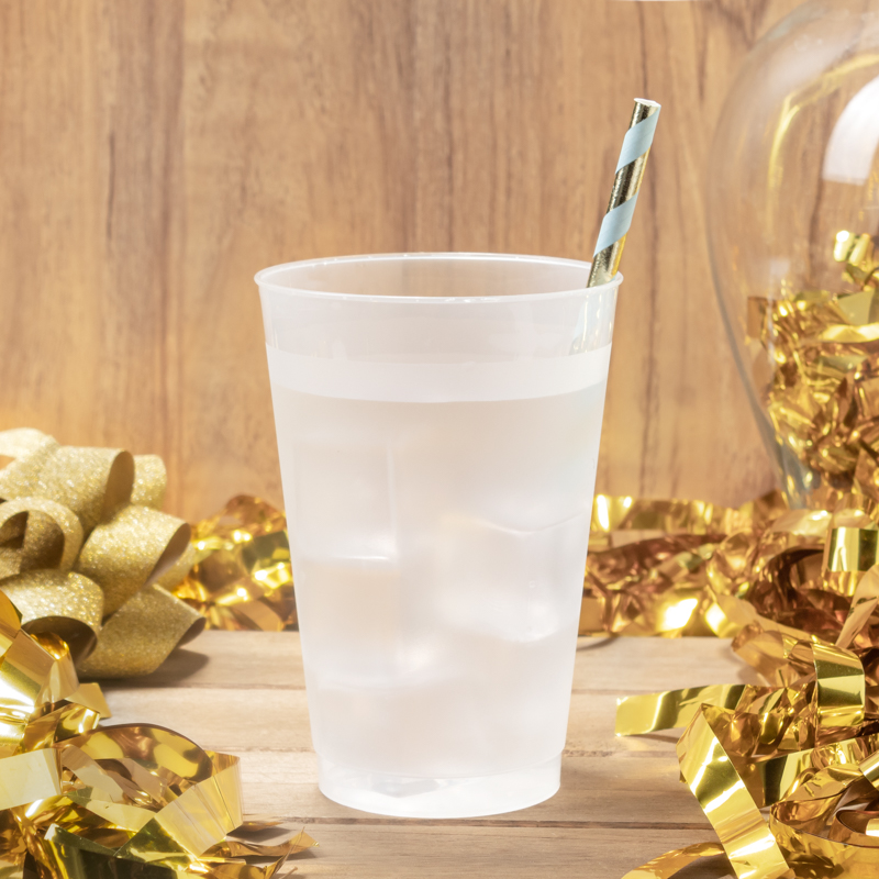 Blank 14oz Frosted Stadium Cups
