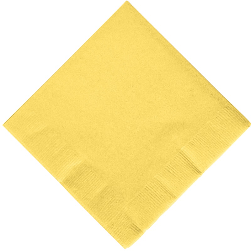 Blank 3ply Premium Beverage & Cocktail Napkins