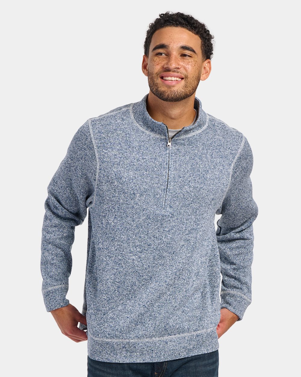 Boxercraft Men's Alpine Quarter-Zip Pullover - BM5207