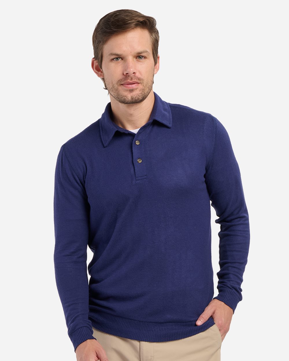 Boxercraft Men's Cuddle Sweater Polo - BM1101