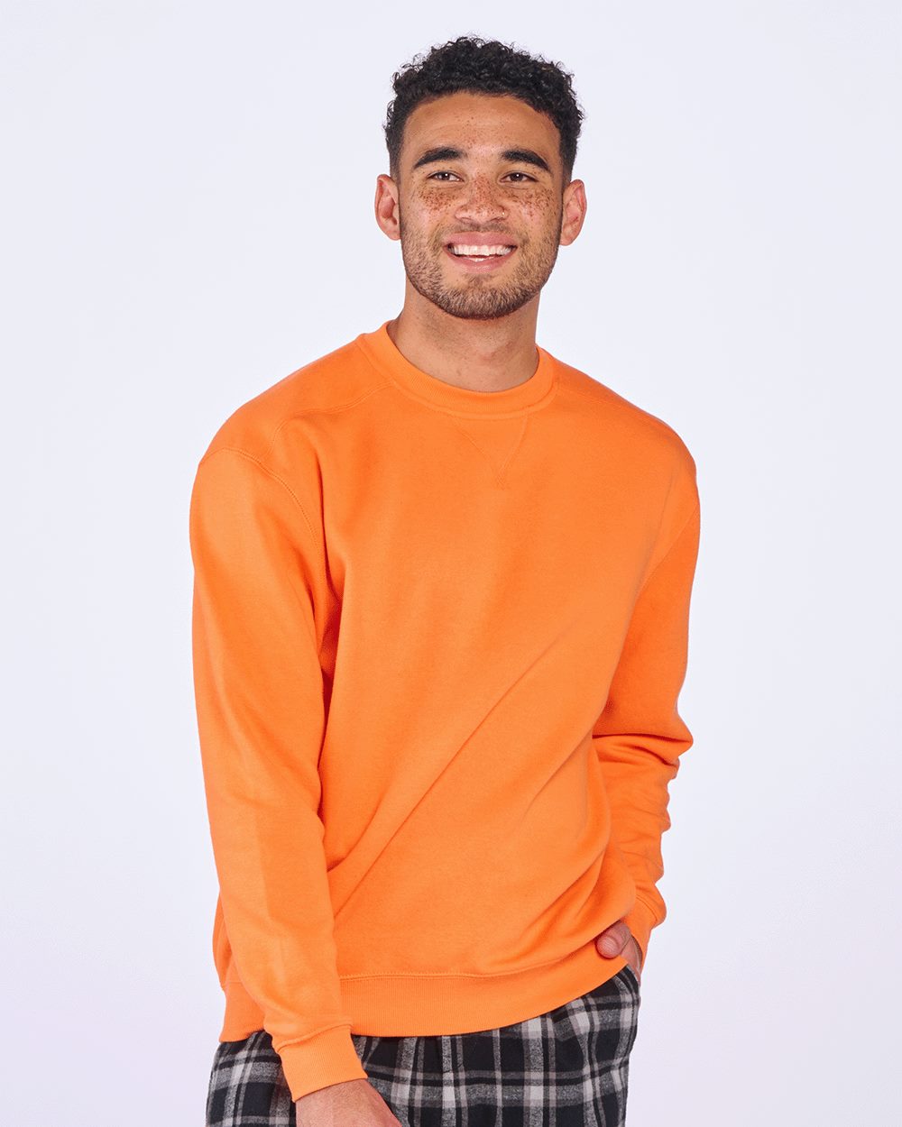 Boxercraft Men's Fleece Crewneck Sweatshirt - BM5101