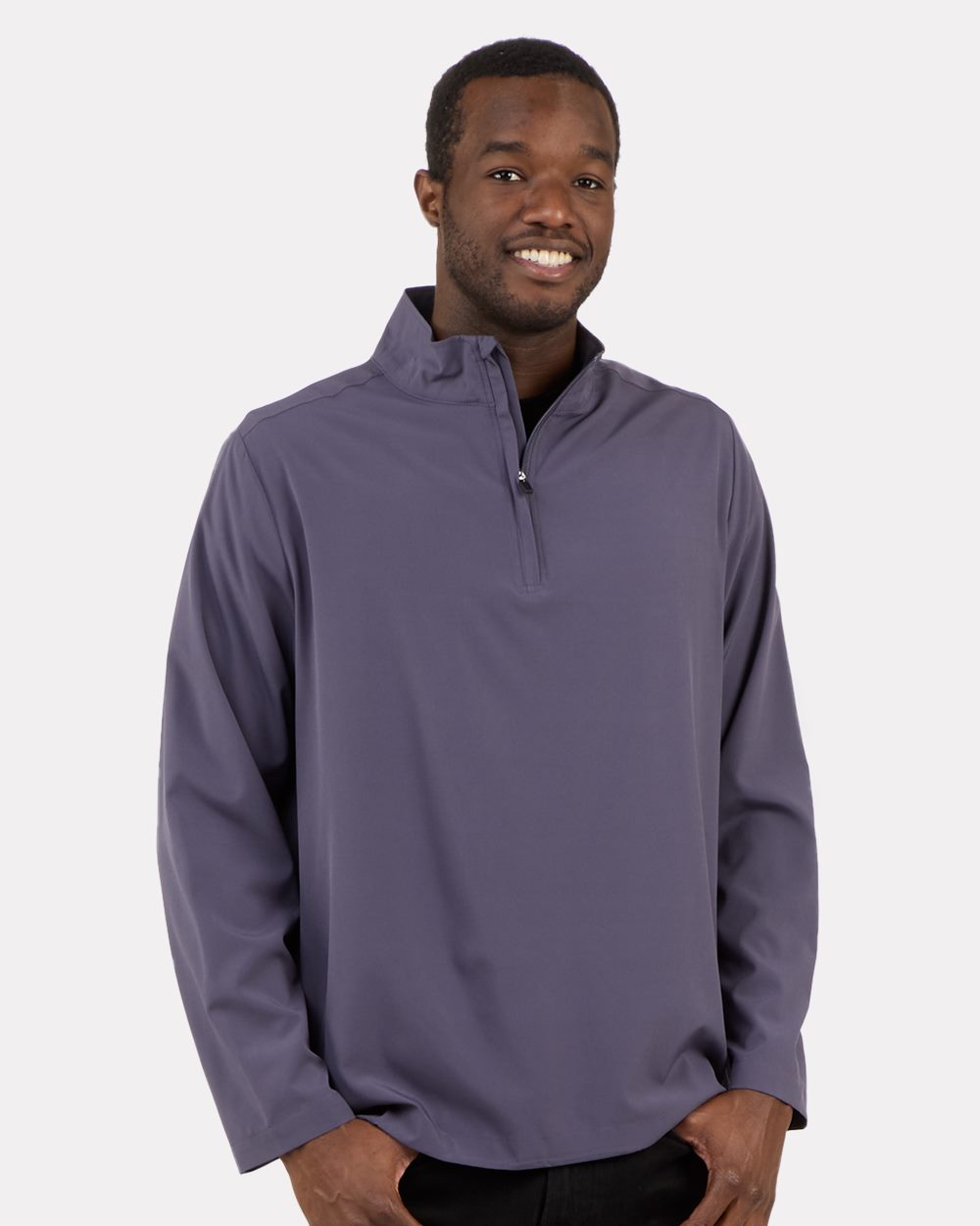 Boxercraft Men's Quarter-Zip Stretch Pullover - BM5206
