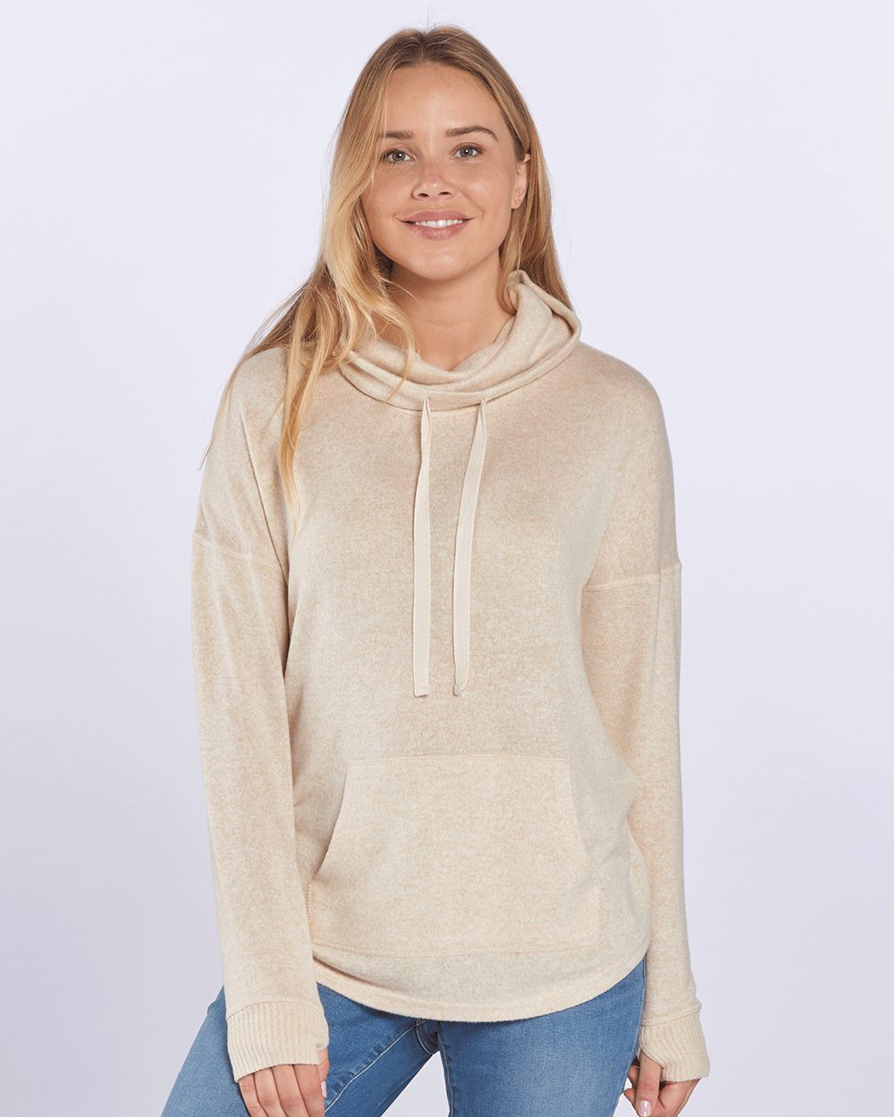 Boxercraft Women's Cuddle Cowlneck Pullover - L12