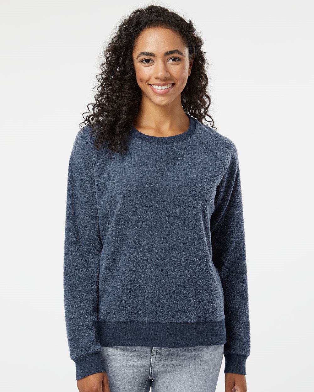 Boxercraft Women's Fleece Out Crewneck Pullover - K01
