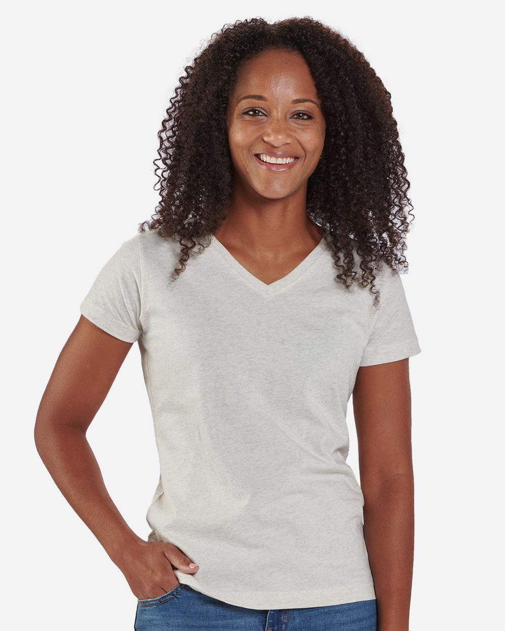 Boxercraft Women's V-Neck T-Shirt - BW2201