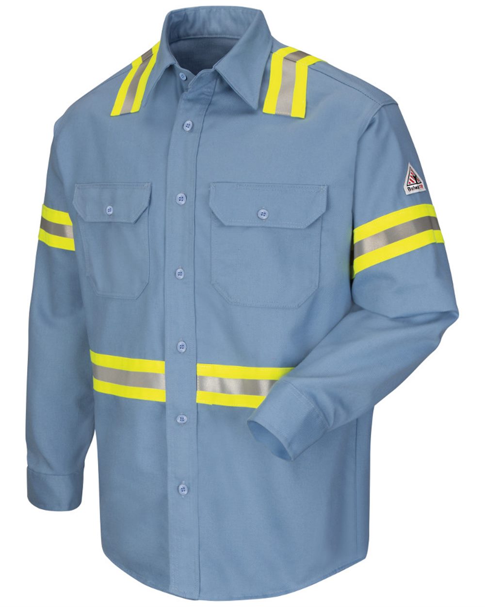 Bulwark Men's Tall Enhanced Visibility Uniform Shirt - SLDTT