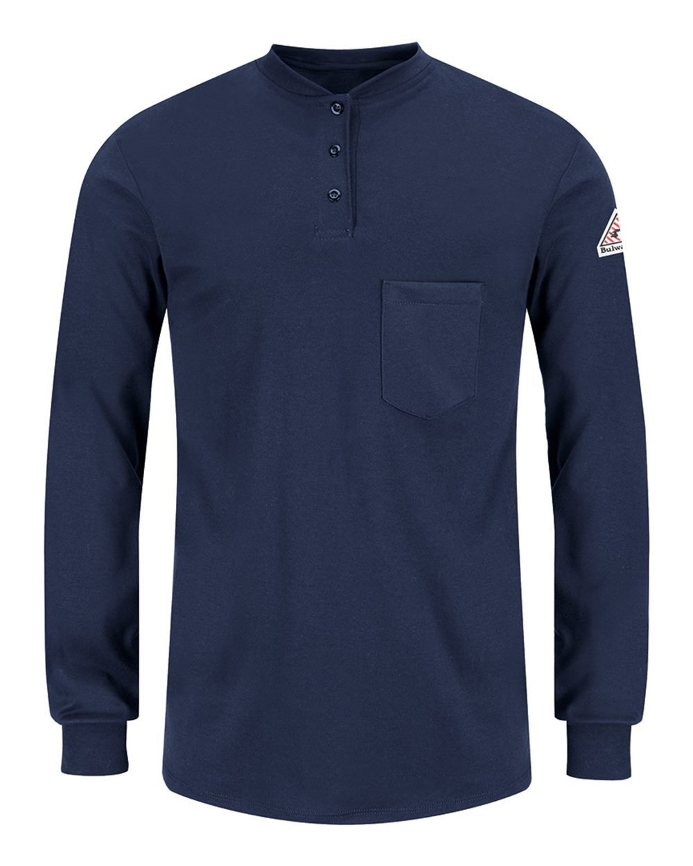 Bulwark Women's Long Sleeve Tagless Henley Shirt - SEL3