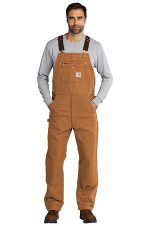 Carhartt Duck Unlined Bib Overalls.