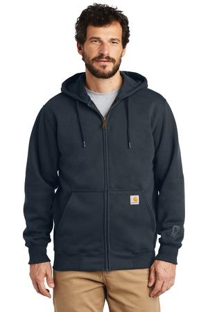 Carhartt Rain Defender Paxton Heavyweight Hooded Zip-Front Sweatshirt.