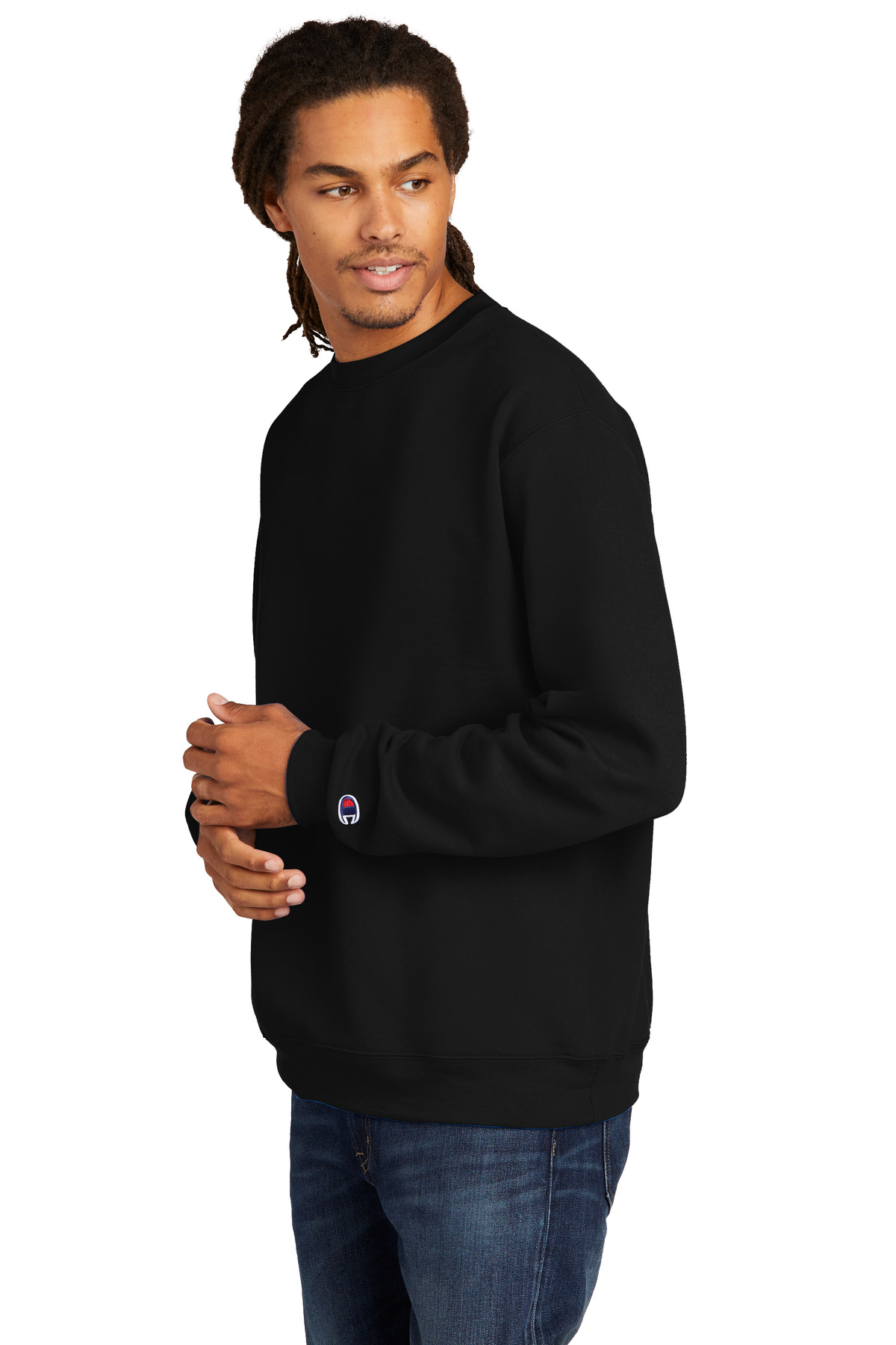 Champion Powerblend Crewneck Sweatshirt.