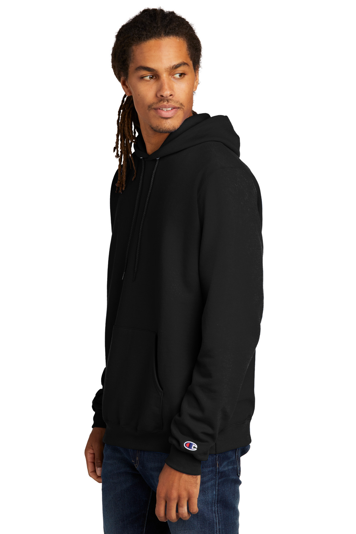 Champion Powerblend Pullover Hoodie.
