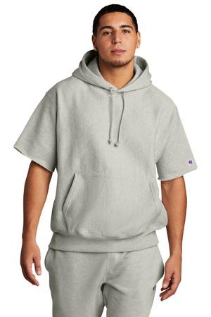 Champion Reverse Weave Short Sleeve Hooded Sweatshirt