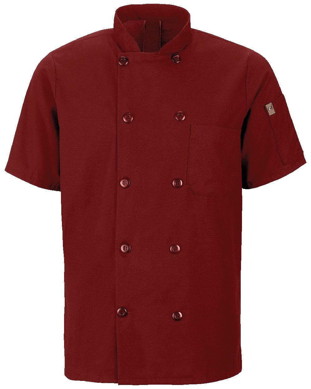 Chef Designs Mimix&trade; Short Sleeve Chef Coat With OilBlok - 046X