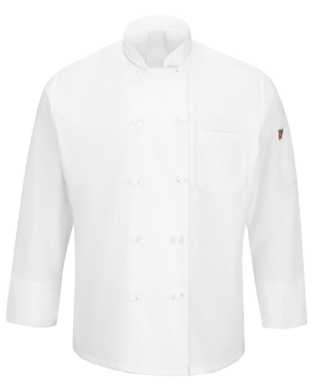 Chef Designs Mimix&trade; Ten Knot Button Chef Coat With OilBlok - 044X