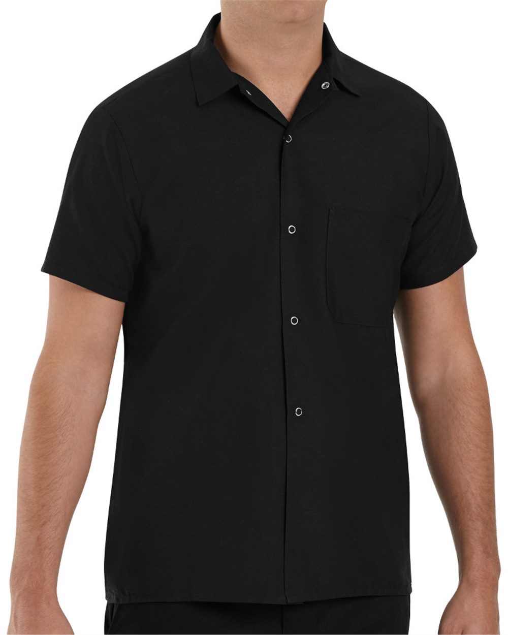 Chef Designs Poplin Cook Shirt With Gripper Closures - 5020