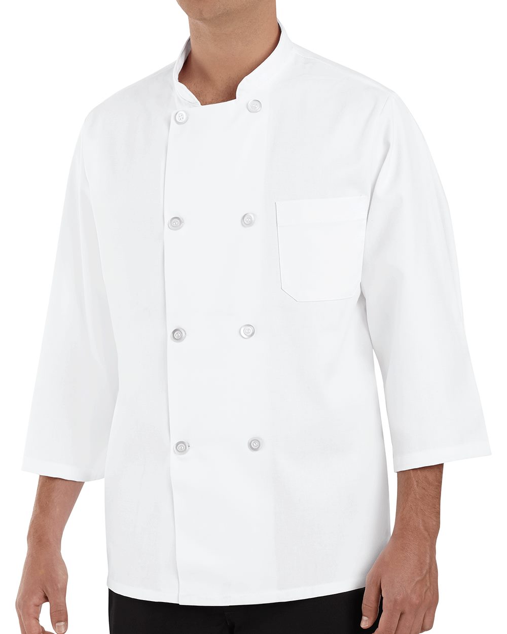 Chef Designs Three-Quarter Sleeve Chef Coat - 0402