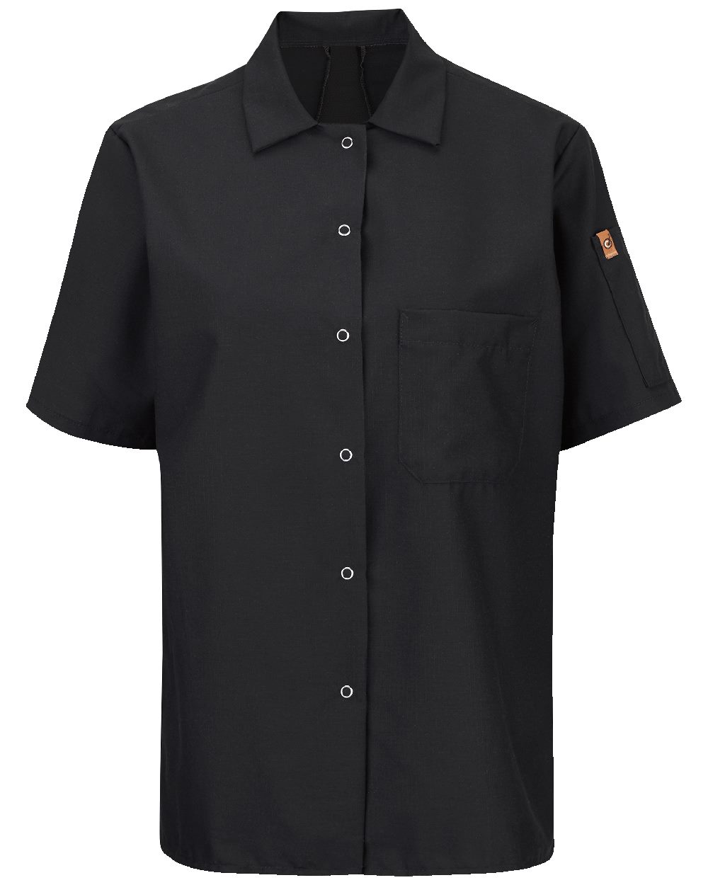 Chef Designs Women's Mimix&trade; Short Sleeve Cook Shirt With OilBlok - 501X