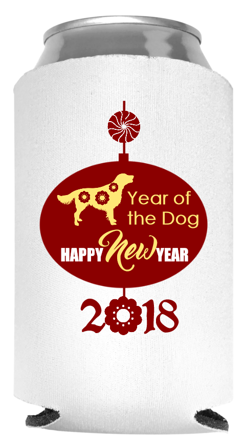 Chinese New Year Full Color Foam Collapsible Coolies Style 80247