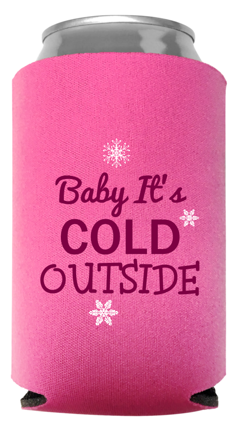 Christmas Day Full Color Foam Collapsible Coolies Style 98227