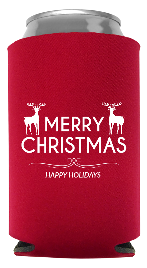 Christmas Day Full Color Foam Collapsible Coolies Style 98236