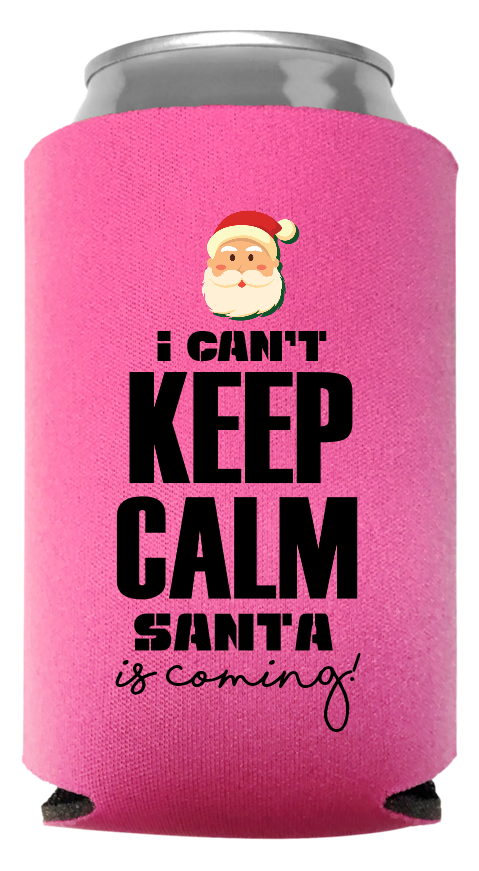 Christmas Day Full Color Foam Collapsible Coolies Style 98260