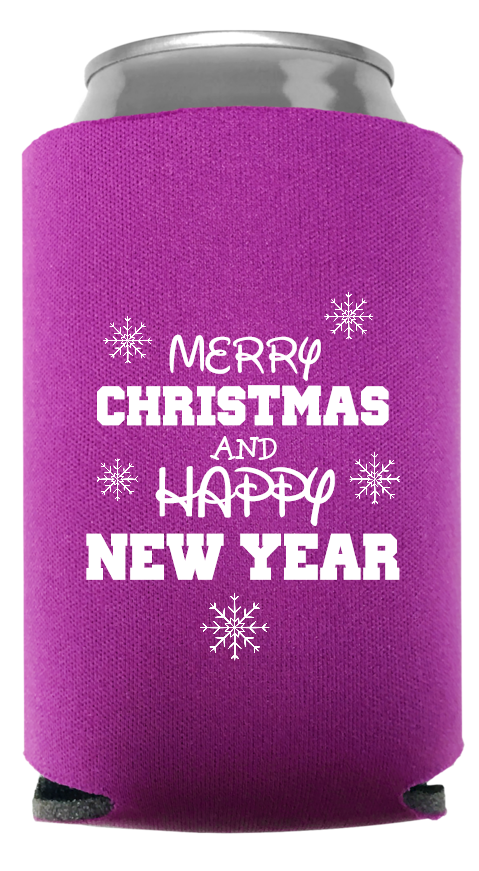 Christmas Day Full Color Foam Collapsible Coolies Style 98486