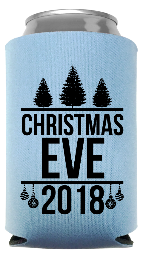 Christmas Eve Full Color Foam Collapsible Coolies Style 97300