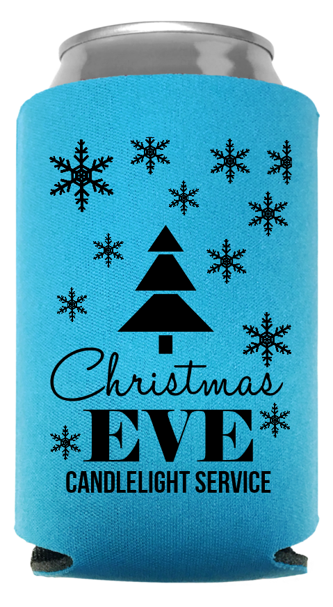 Christmas Eve Full Color Foam Collapsible Coolies Style 97419