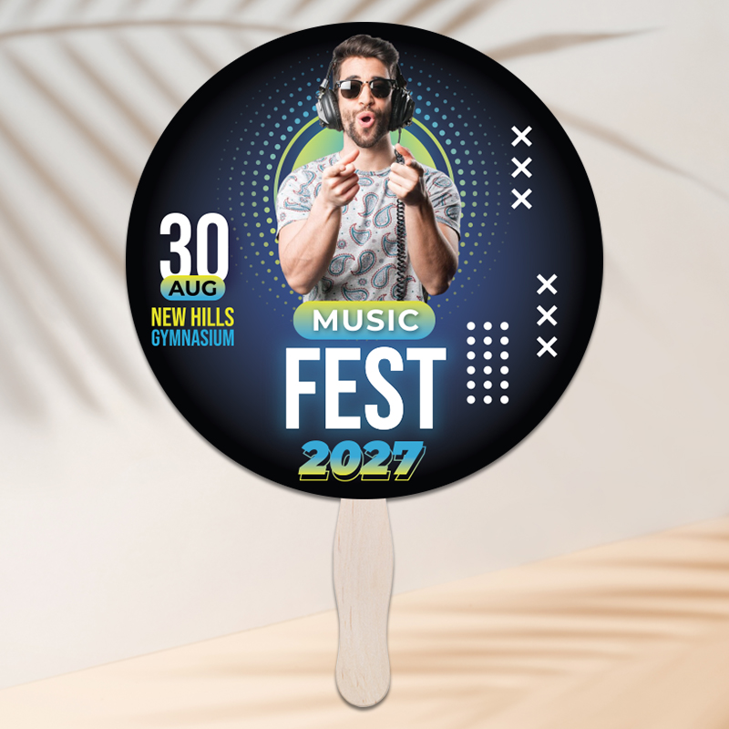 Circle Hand Fans