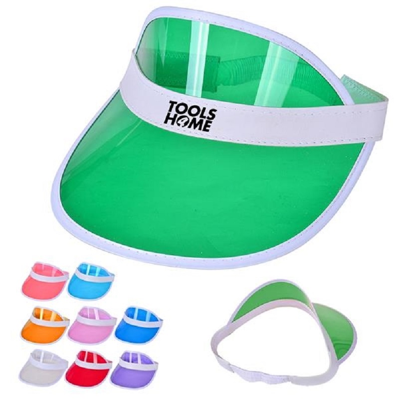 Clear Sun Visor With Uv Protection Custom Visors