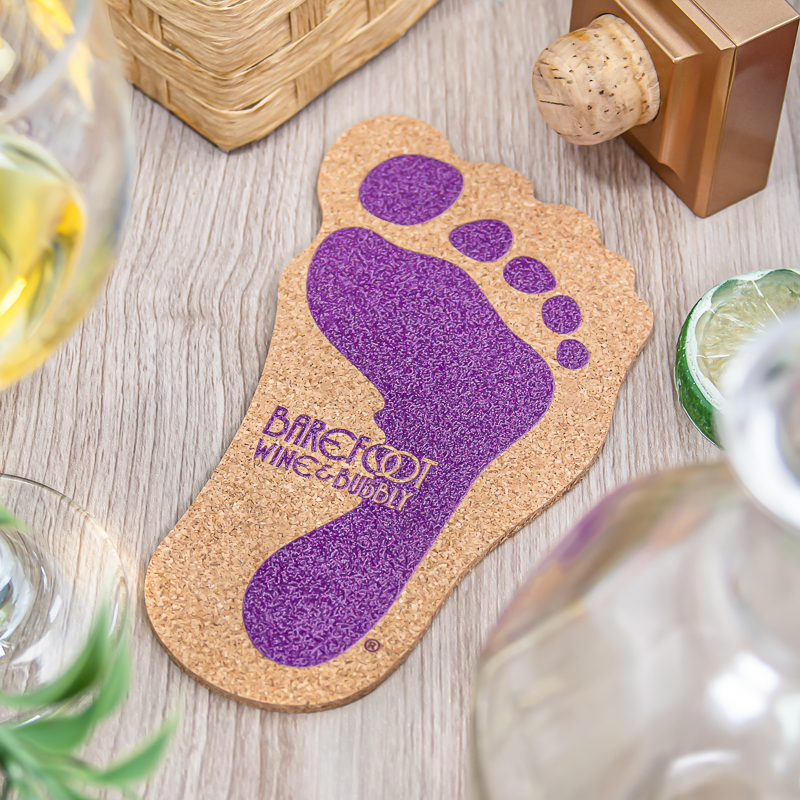 Coaster Cork 1/8" Custom Shape