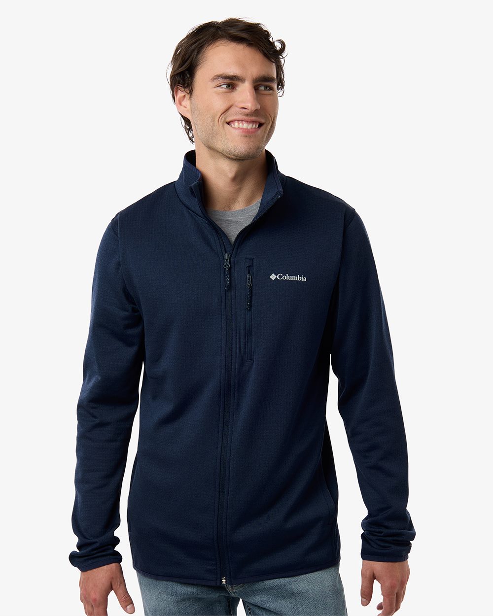 Columbia Men's Essential Hike&trade; Grid Fleece Full-Zip - 213684