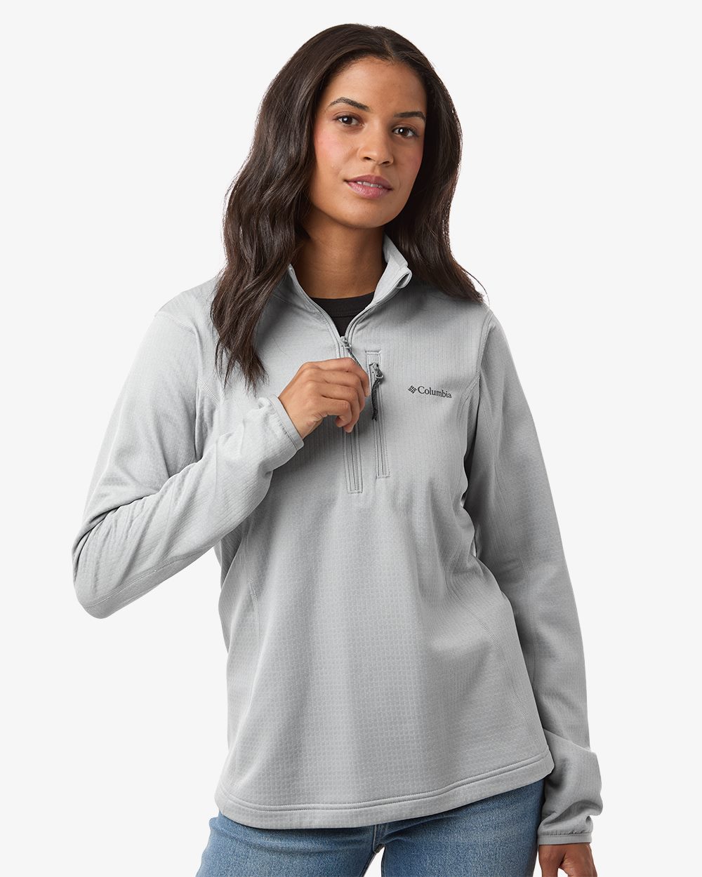 Columbia Women's Essential Hike&trade; Grid Fleece Half-Zip Pullover - 213624