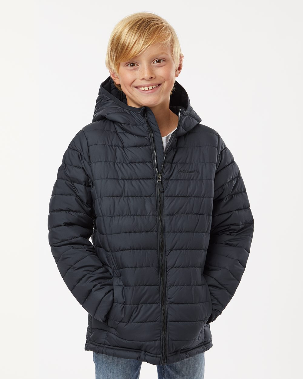 Columbia Youth Powder Lite&trade; II Hooded Jacket - 209002