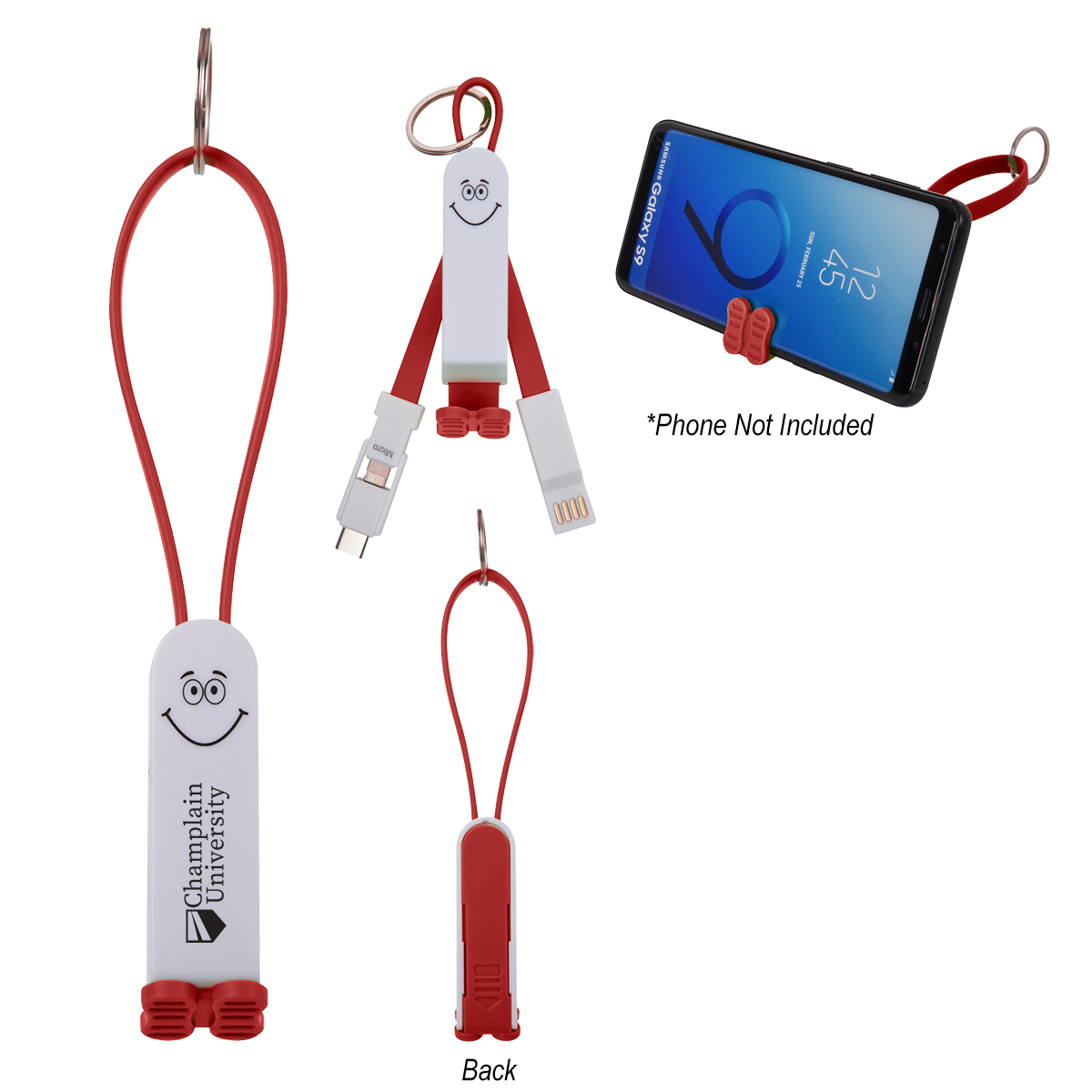 Cord Buddy 3-in-1 Charging Cable & Phone Stand