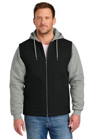 CornerStone Duck Fleece Full-Zip Hooded Jacket