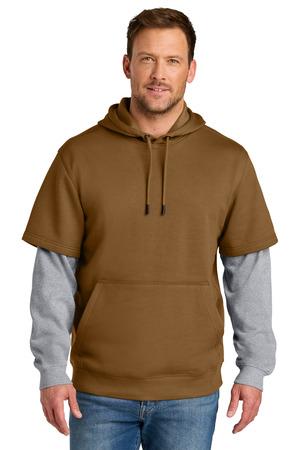 CornerStone Tough Fleece Layered Hoodie