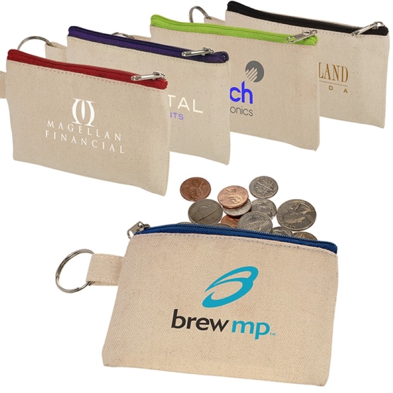 Cotton ID Holder & Coin Pouch