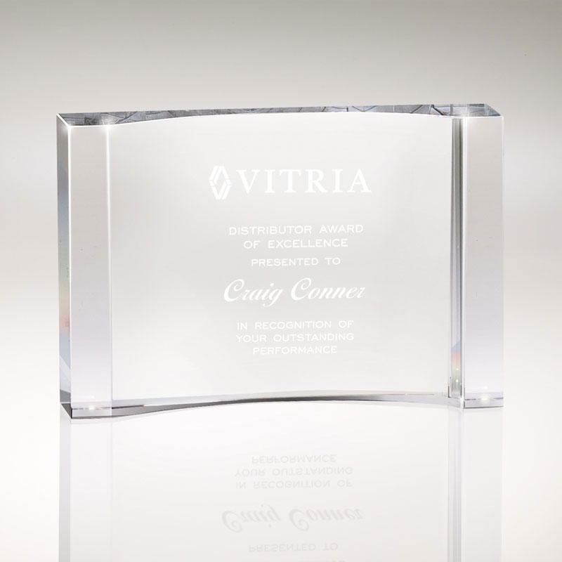 Crystal Bacia Concave Cut Block