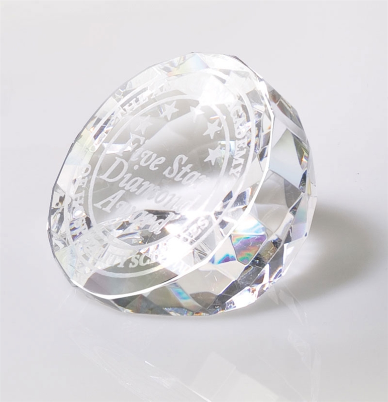 Crystal Modica Flat Cut Diamond
