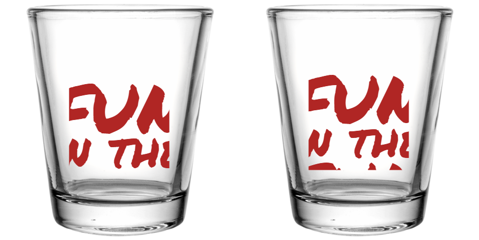 Pool Party Fun In The Custom Clear Shot Glasses- 1.75 oz. Style 105980