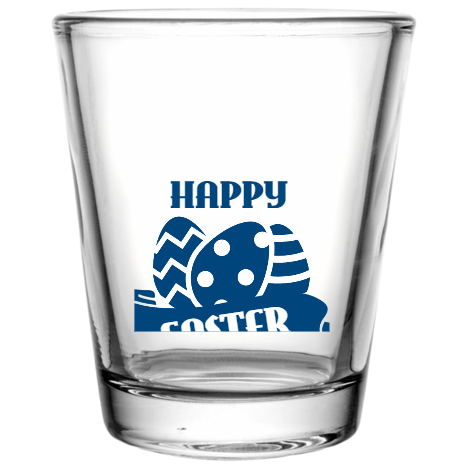 Easter Happy Custom Clear Shot Glasses- 1.75 oz. Style 104527