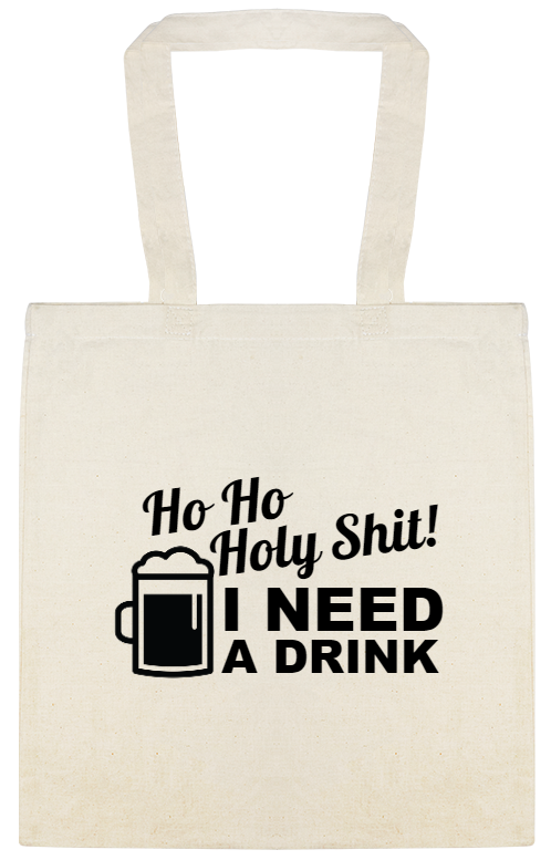 Holy Shit I Need Drink A Custom Everyday Cotton Tote Bags Style 145022