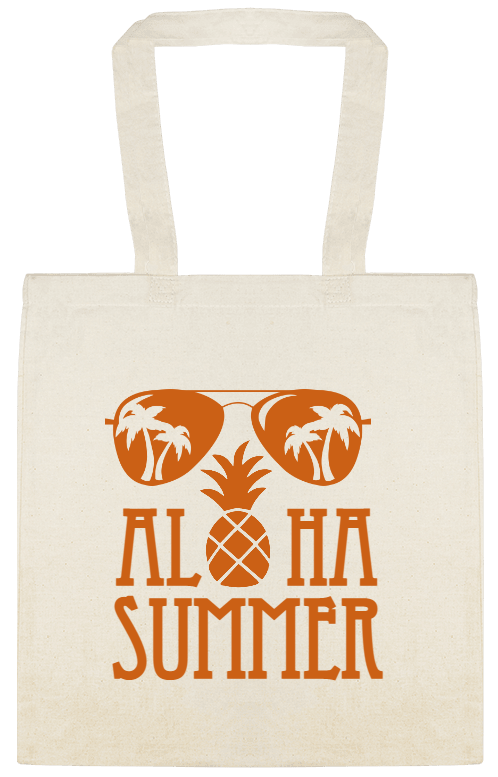 Seasonal Ha Summer Custom Everyday Cotton Tote Bags Style 154474