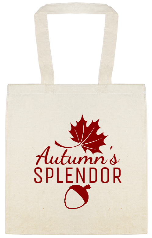 Fall Autumn Autumns Splendor Custom Everyday Cotton Tote Bags Style 141955