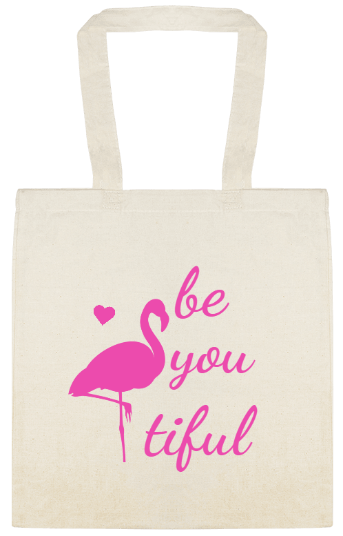 Seasonal Be You Tiful Custom Everyday Cotton Tote Bags Style 154350